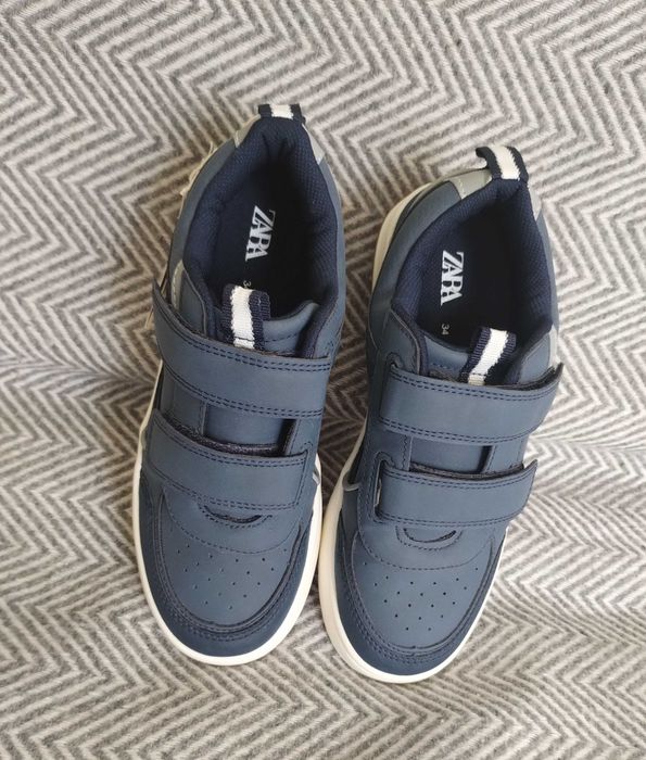 Zara кожени маратонки номер 34