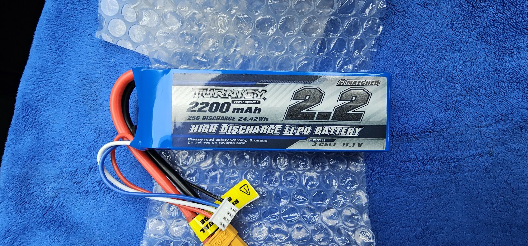 Baterie Lipo NOU 3S 2200 mah 11.1 V Turnigy