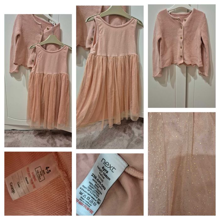 Празнични,Коледни дрехи рокля,пуловер 98р,2-3г,104 р,3-4г Next,George