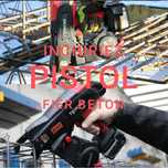 Pistol de legat fier beton, fundatie, elevatie, placa Max rebar Tjep