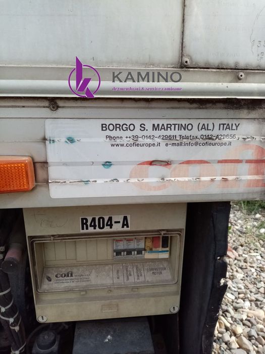 Sistem frigorific transport inghetata