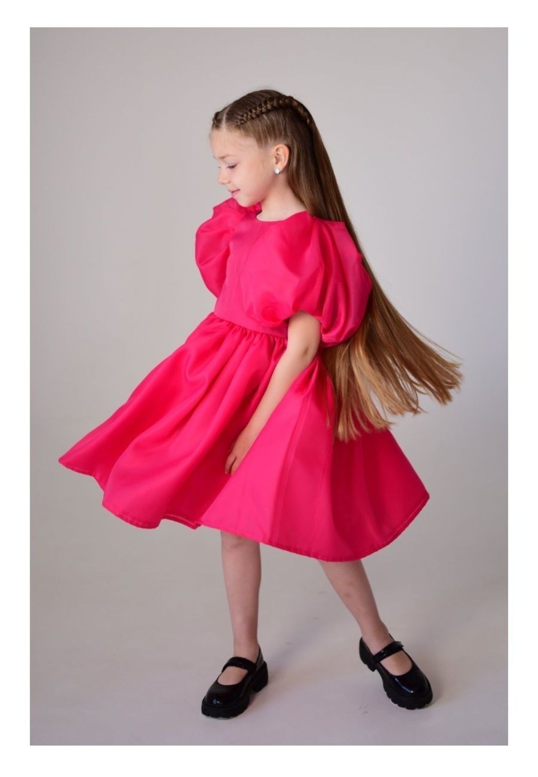 Нарядное платье для девочки 2-7 лет