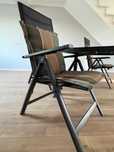 Set mobilier terasa JYSK: masa cu 6 scaune