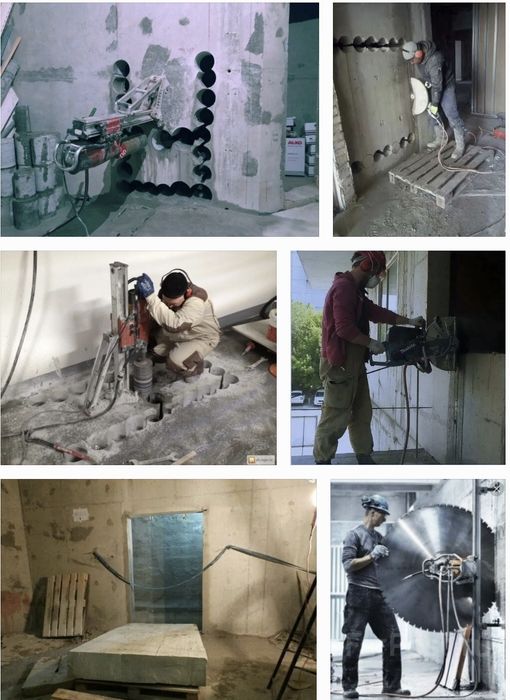 Алмазной резка Алмазной бурения