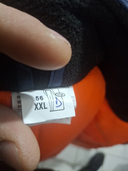 Salopete  reflectorizant  portocaliu  xxl