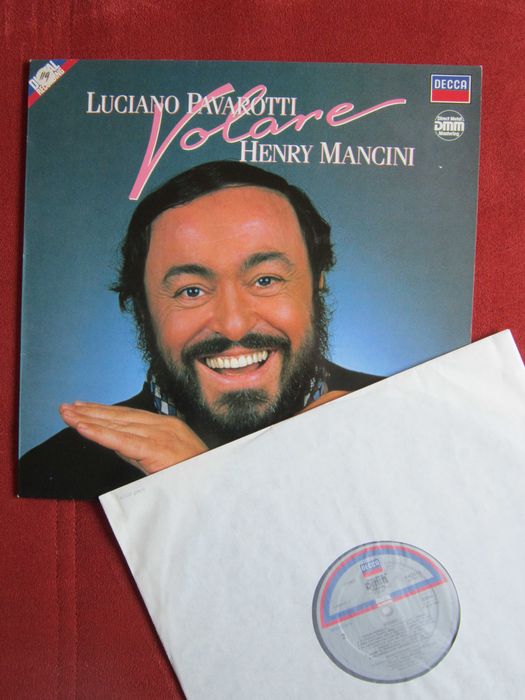 vinil rar Luciano Pavarotti - Volare -Henry Mancini 1987 Germania