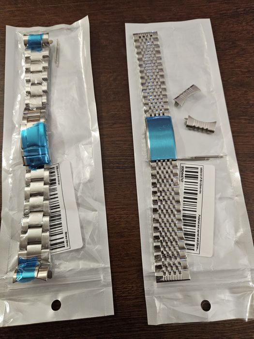 Кожена и метални верижки за мъжки часовници 20mm 22mm