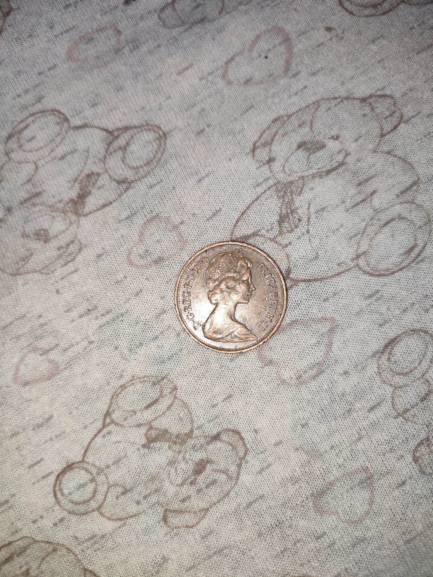 Moneda 2 pence 1980