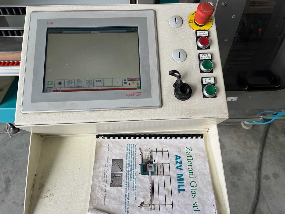 Masina de frezat, decupat si gaurit sticla Zafferani