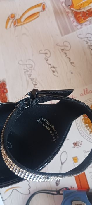 Дамски  сандали на ток 40 номер