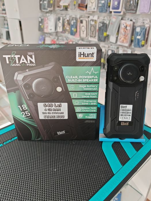 Ihunt Titan P11001 Ultra Music, 6/128 GB, Nou, 2 ani garanție