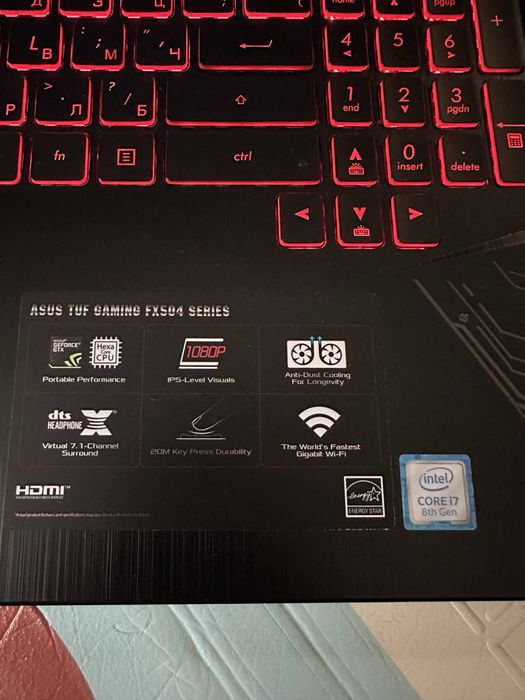 Лаптоп за игри ASUS TUF Gaming