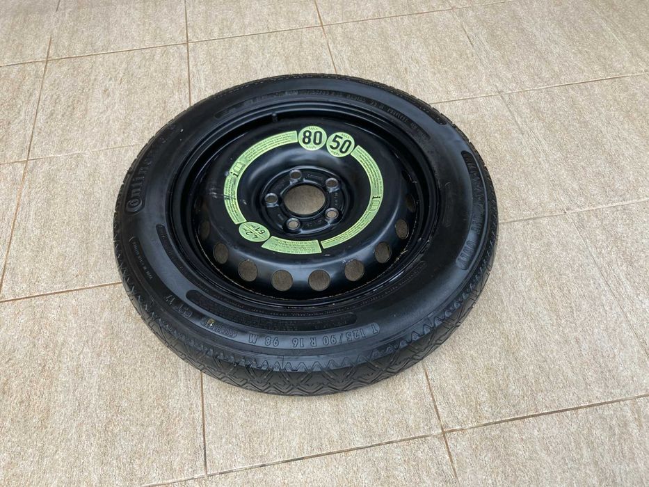 Roata Rezerva Slim Mercedes R16 - 5x112 (Continental 125/90 R16)