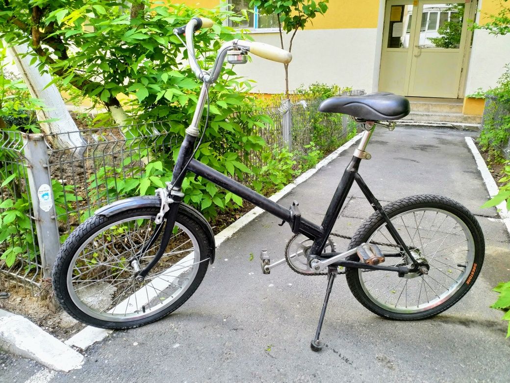 Bicicletă Pegas retro anii '80 pliabilă