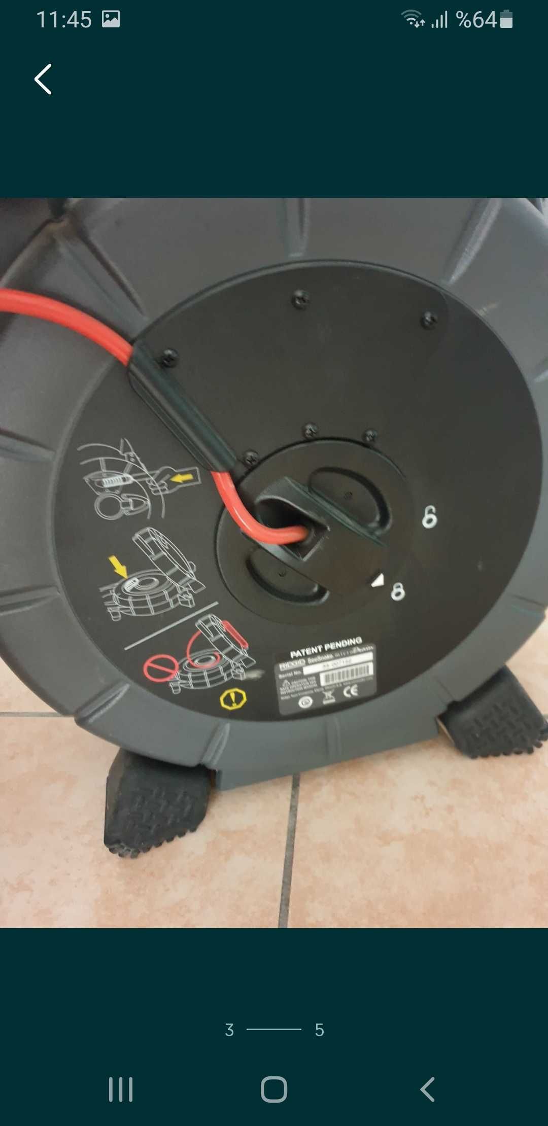 Ridgid seesnake.
