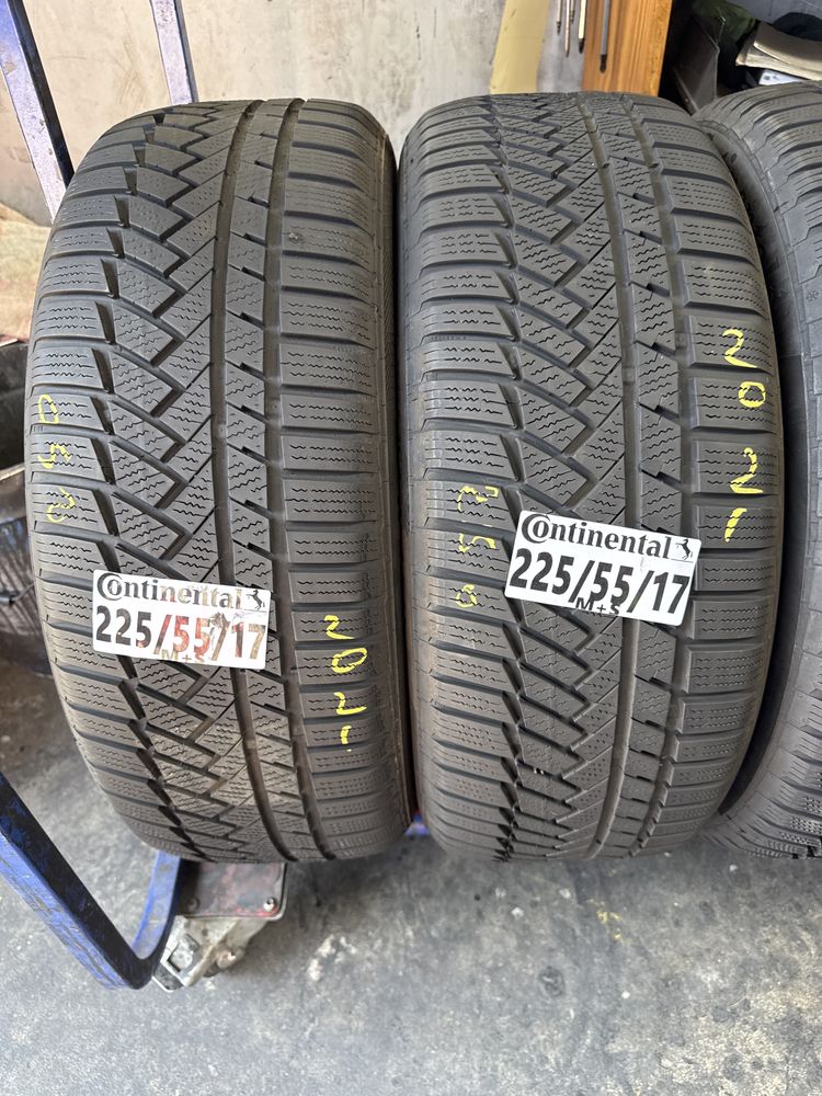 225/55/17 Continental M+S