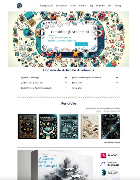 Creare aplicații software și website-uri – proiecte IT demonstrative