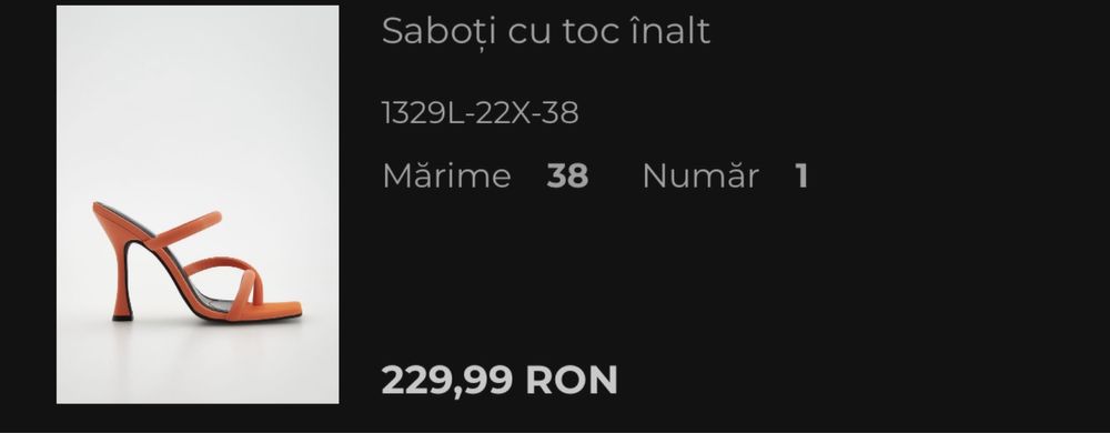 Saboti cu toc Reserved