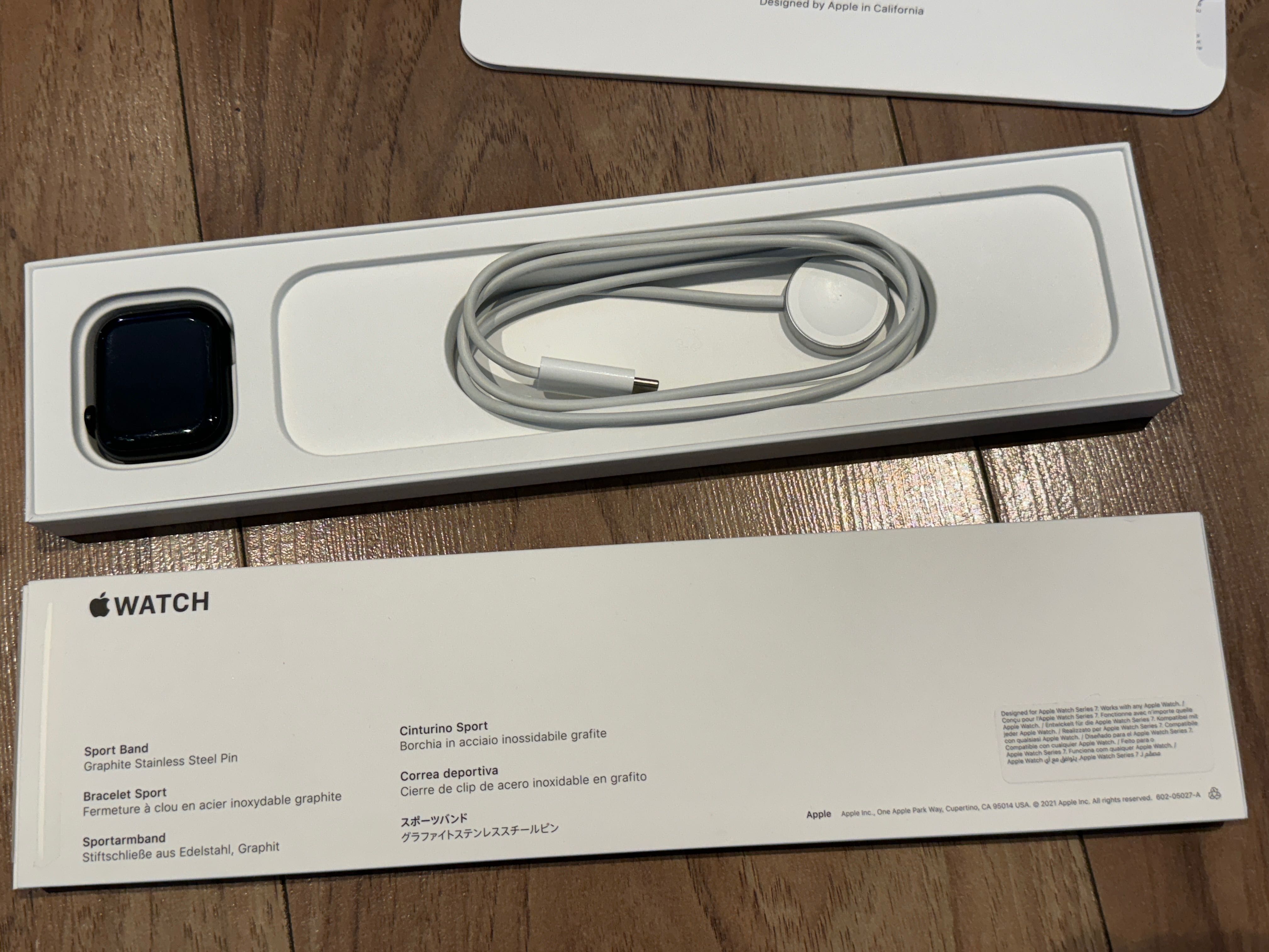 Смарт часовник Apple 7 Series  Midnight Aluminium Case, 41mm