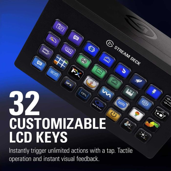 Elgato Stream Deck XL Контролер за стрийм (32 бутона)