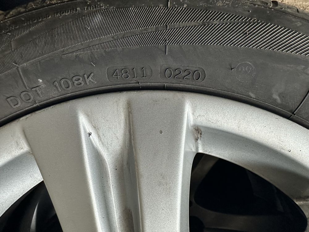 16,5x120 BMW с летни гуми 205/55/16 - Hankang