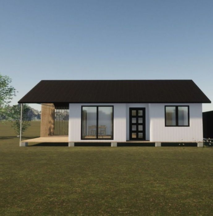 Vand casuta modulara  5.5m x 7.5m