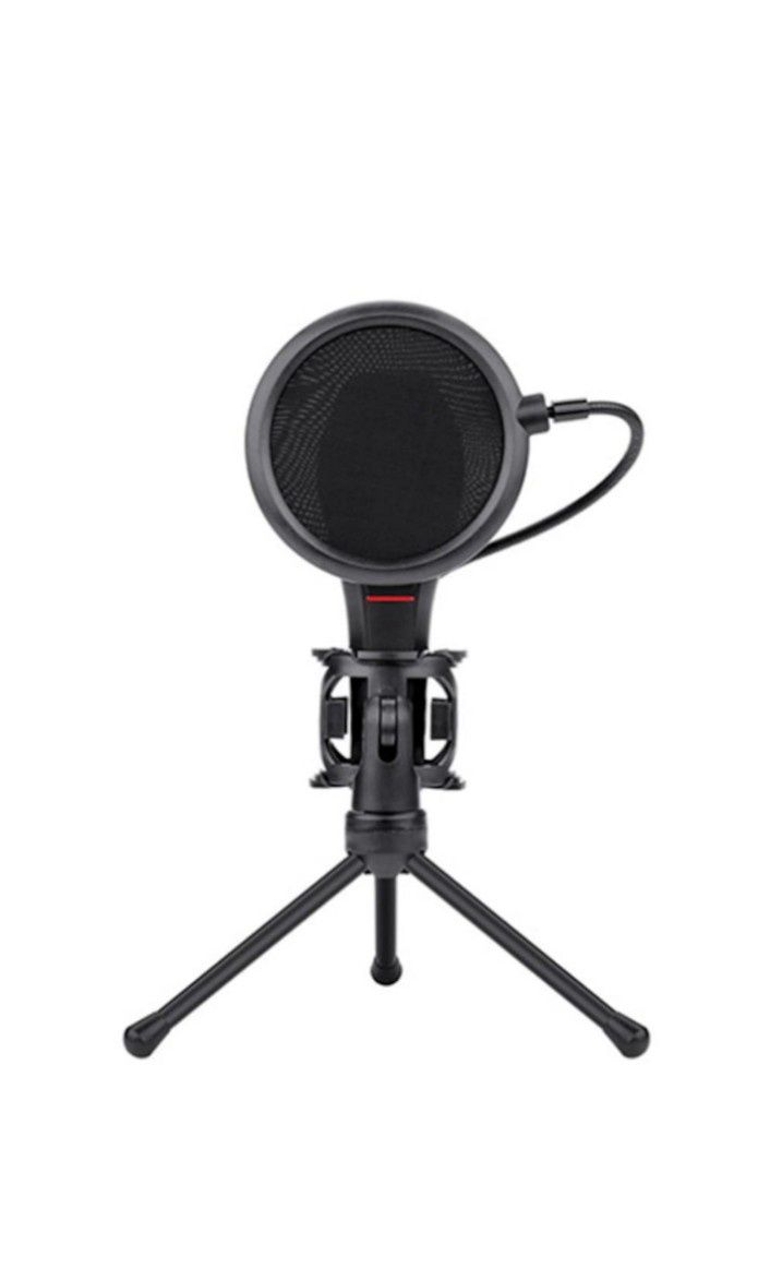 Microfon Redragon GM200, omnidirectional, stativ inclus, USB