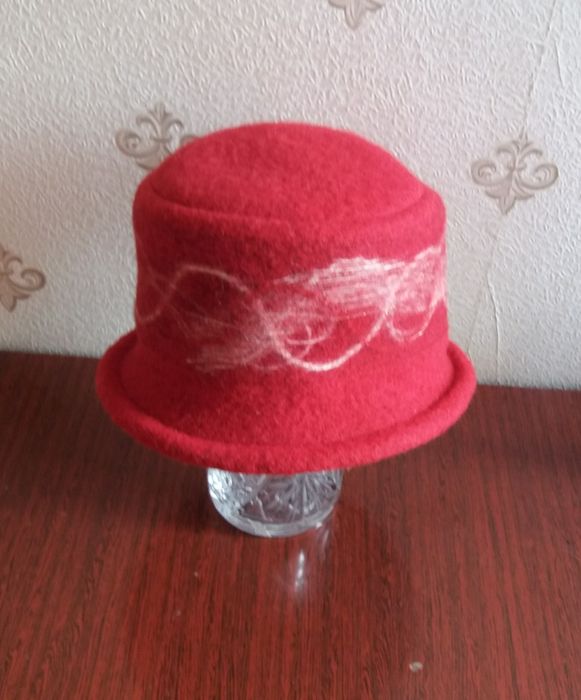 Шапка- шляпа новая шерсть
