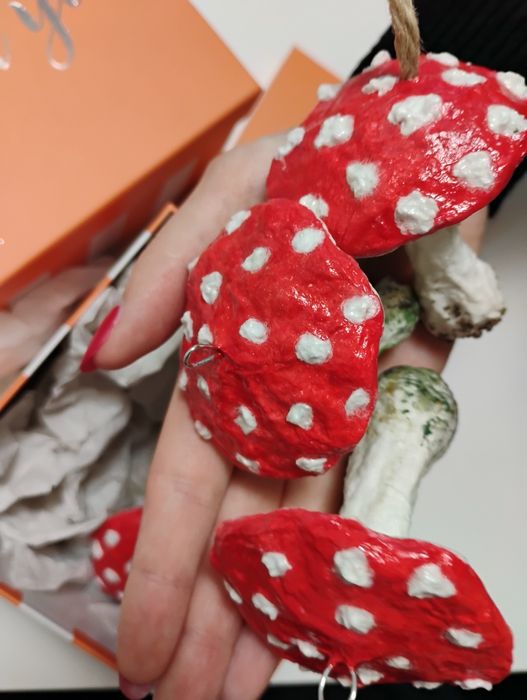 Играчки за елха ръчна изработка