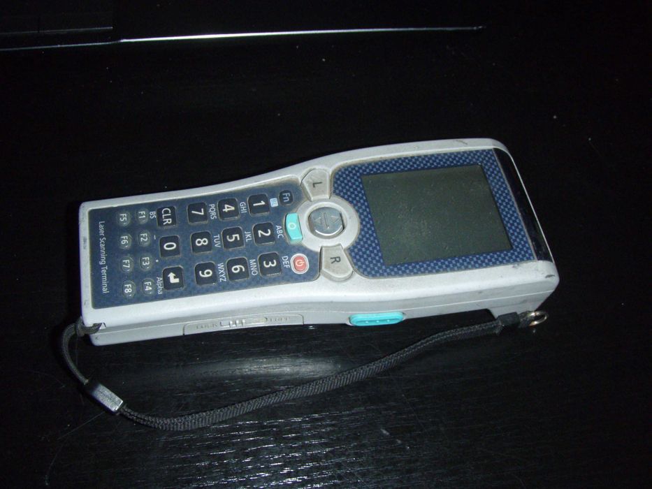 Scaner cod bare Casio DT-X5M10R netestat, fara baterie fara incarcator