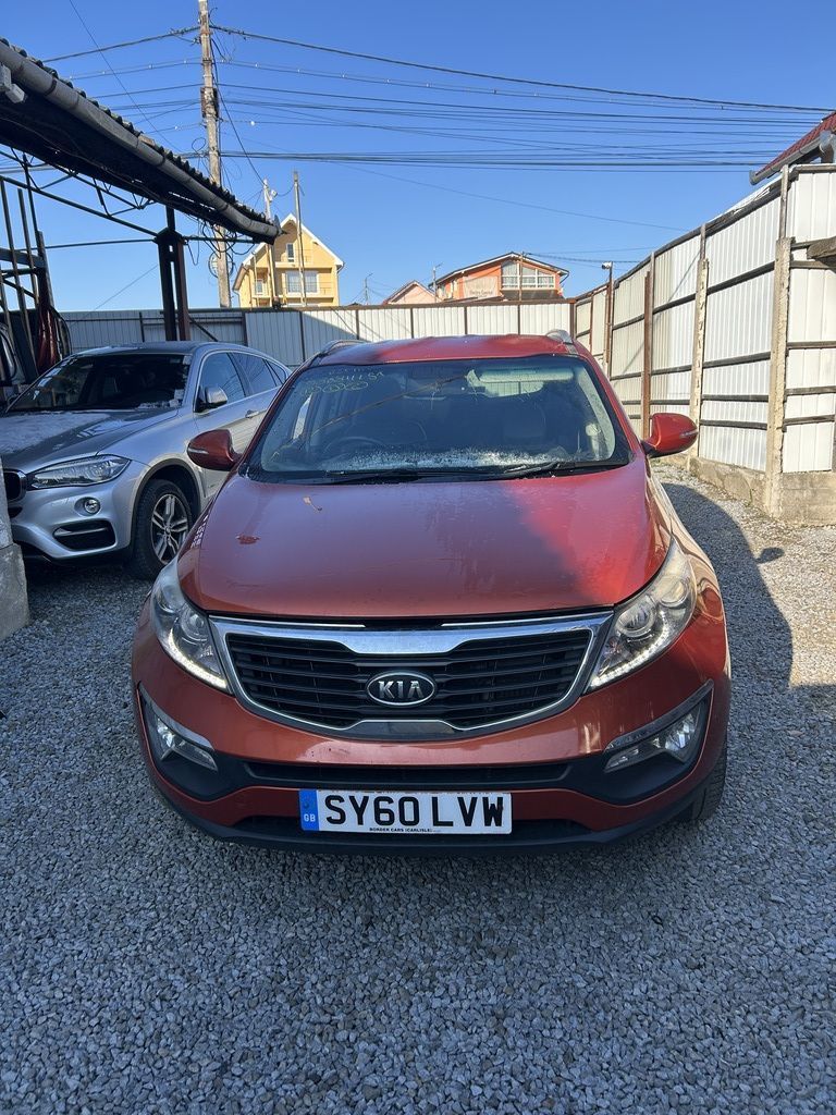 Bara fata Kia Sportage III 2010 - 2016 PORTOCALIU (1238) model fara spalatoare far