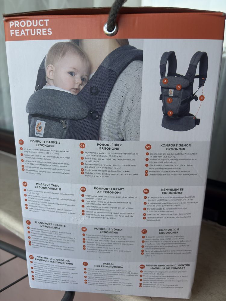 Ергономична раница Ergobaby НОВА!!!