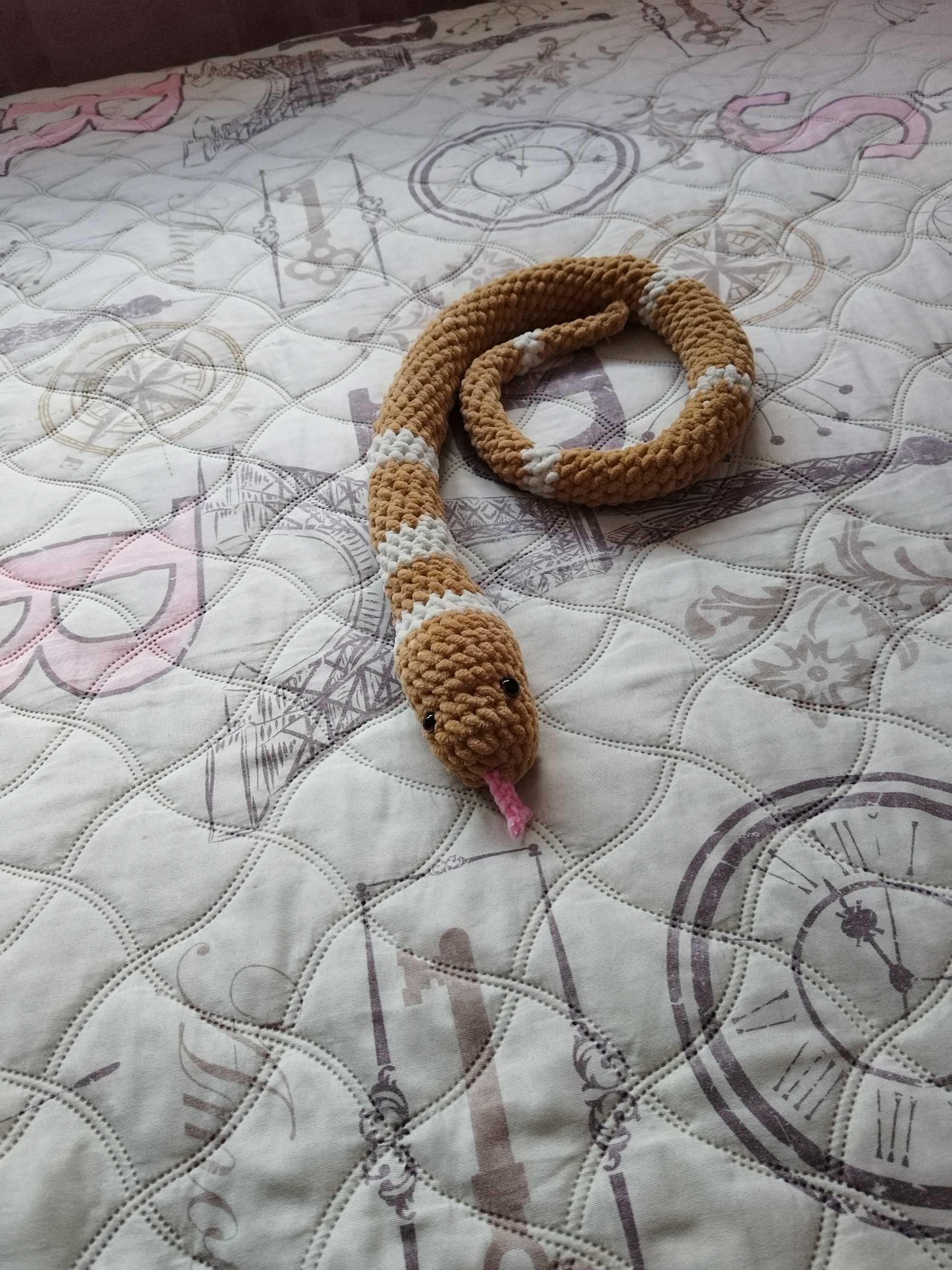 Плетена Змия Амигуруми