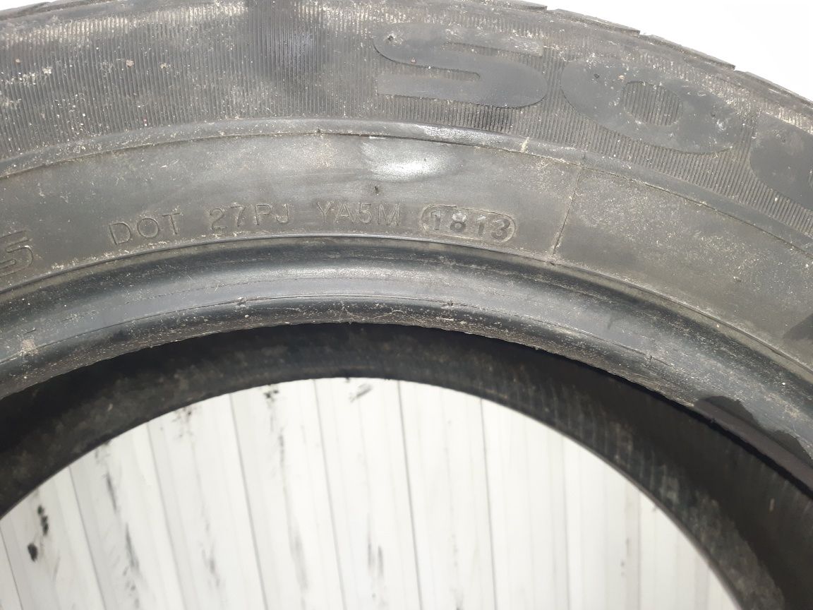 225/55/19 2×Kumho 99h dot 1813  6,53mm