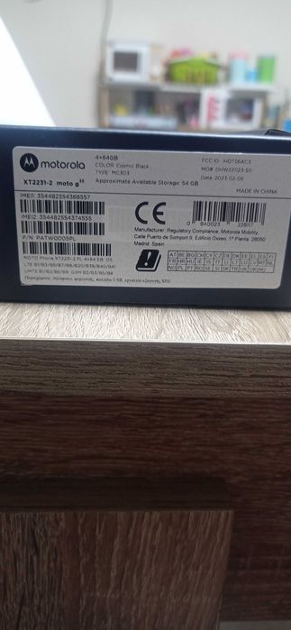 Motorola g22 6bg/64gb без зарядно