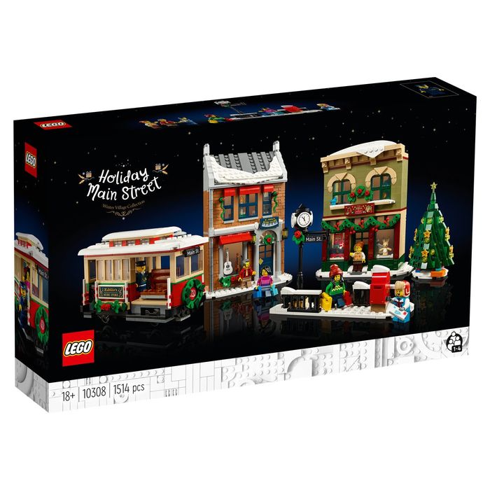 Lego  10308 Празнична главна улица , LEGO 10263 , LEGO 10293