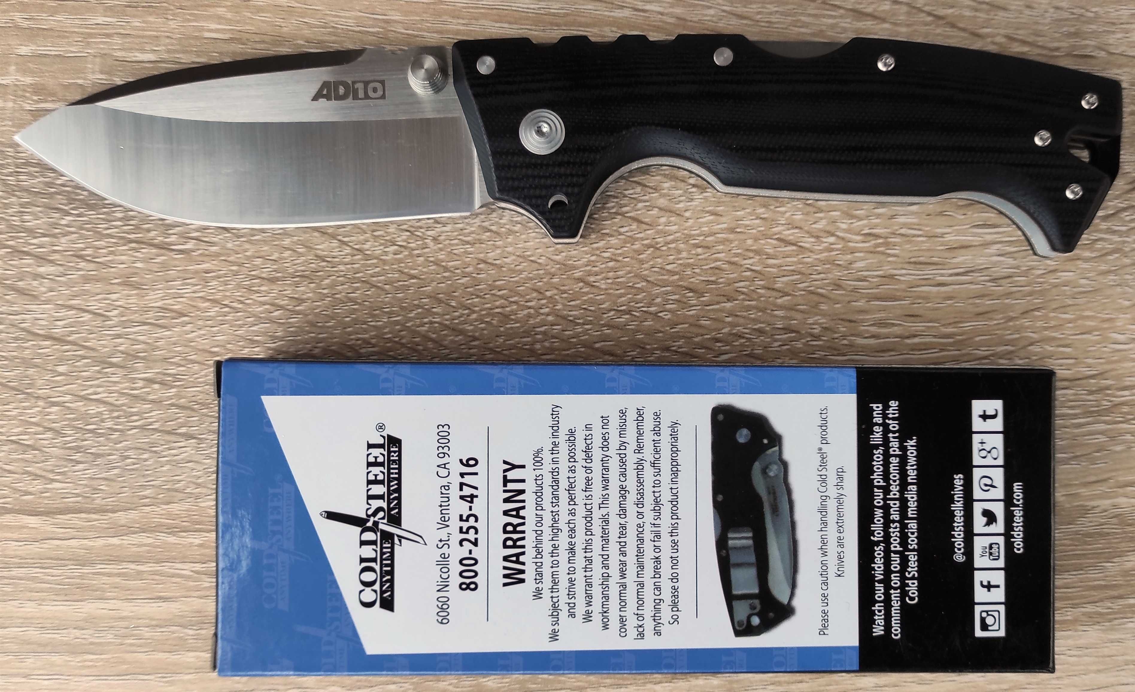 Сгъваем нож Cold Steel AD-10