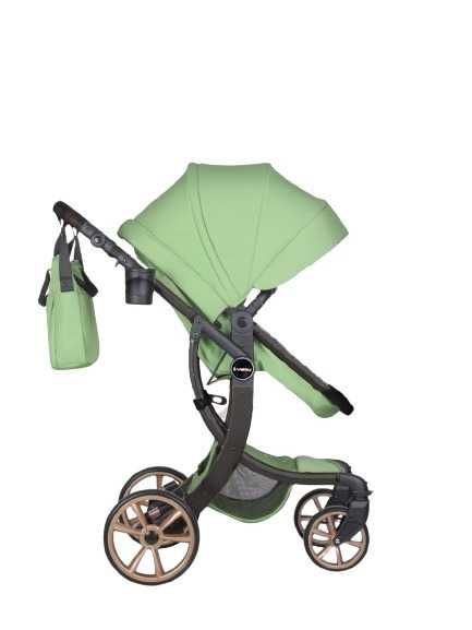 Carucior de copii 3 in 1 Visoli verde