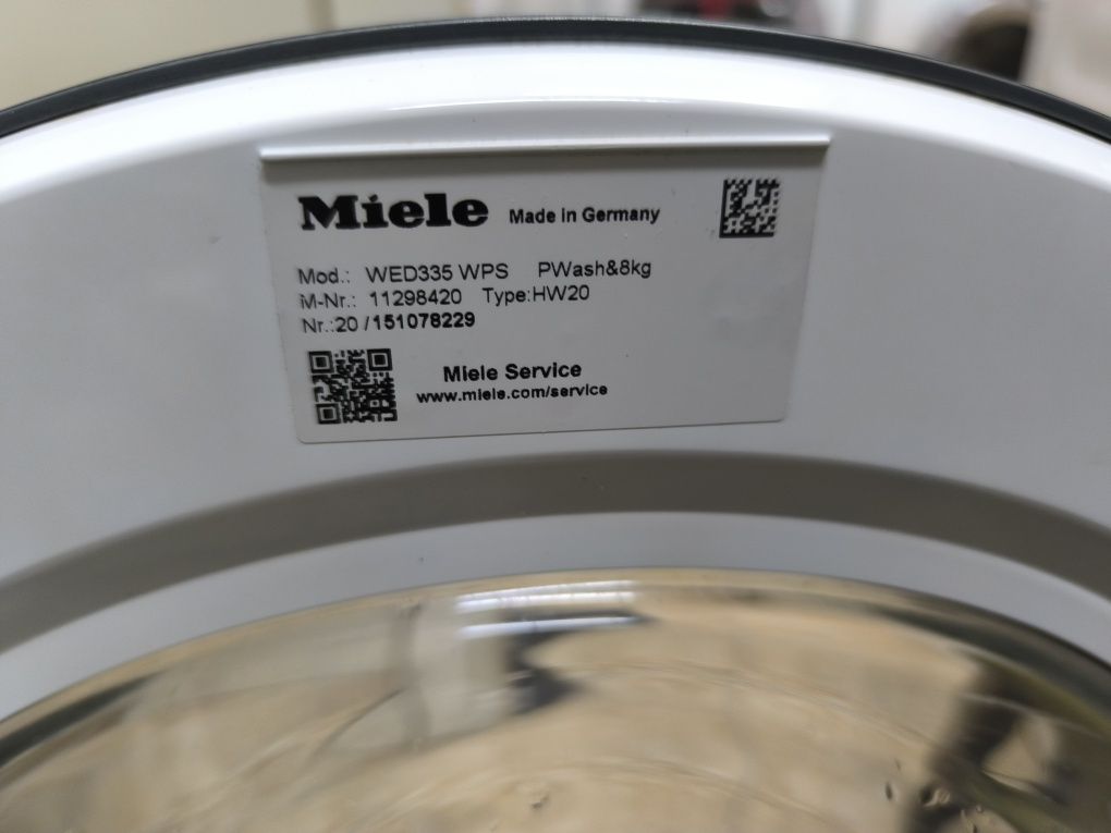 Пералня Miele WED 335 WPS - Power Wash 8кг.