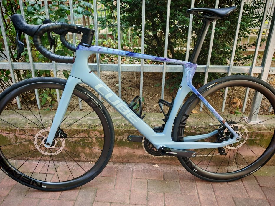 Bicicleta cursiera carbon Cube Agree C:62 SLX size L/56 Sram Force 12V