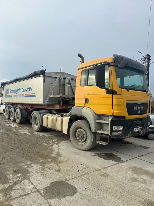 Cap tractor+semiremorca kit basculare