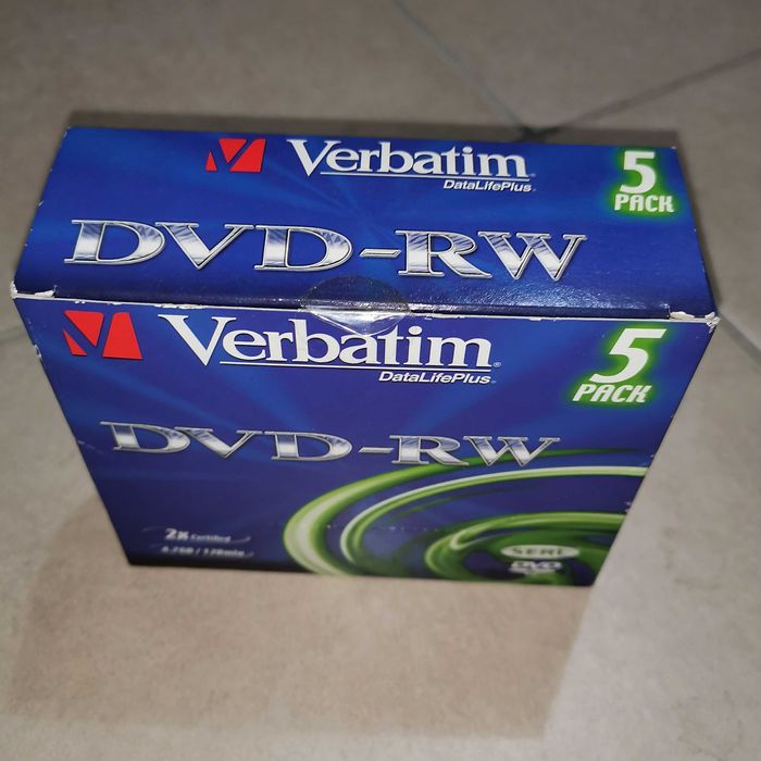 35 Verbatim DVD-RW 4.7GB 4X 120Min ПРЕЗАПИСВАЩ - НЕВО