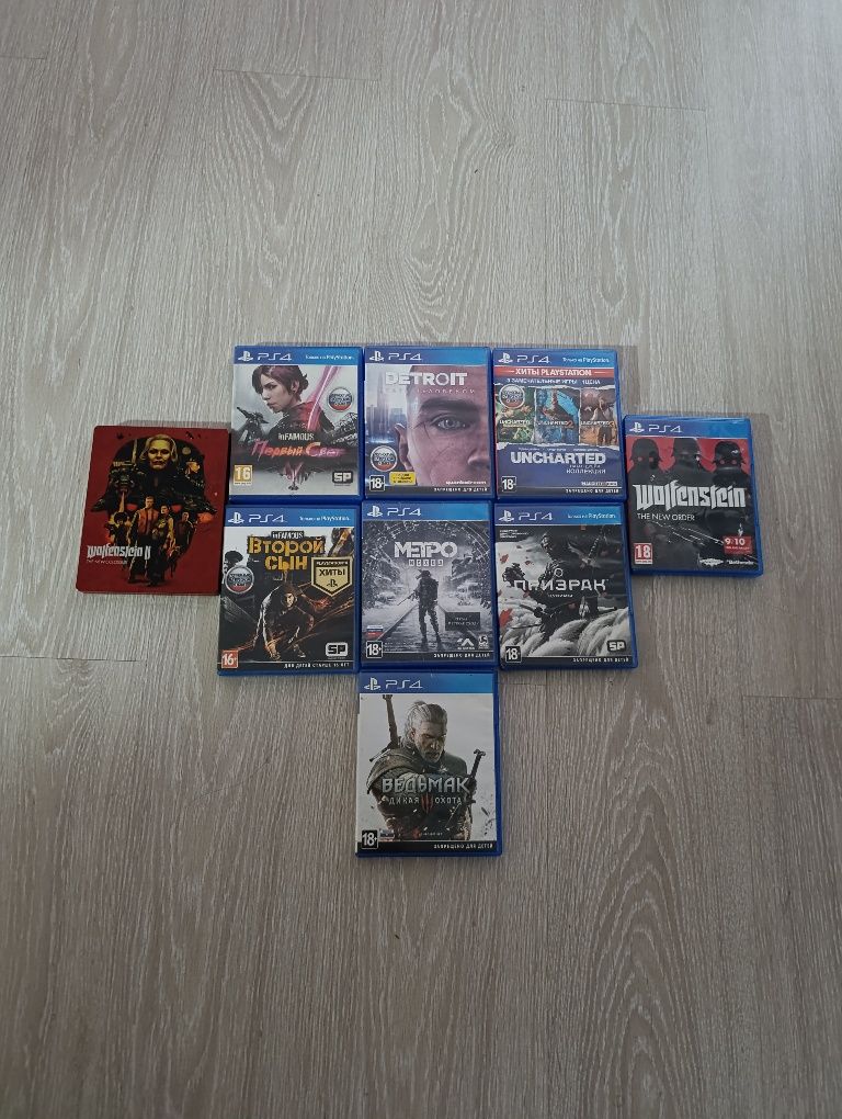 Продам игры на Ps4