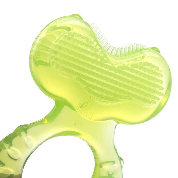 Nuby набор прорезывателей 3в1, силикон, 3м+, BPA Free