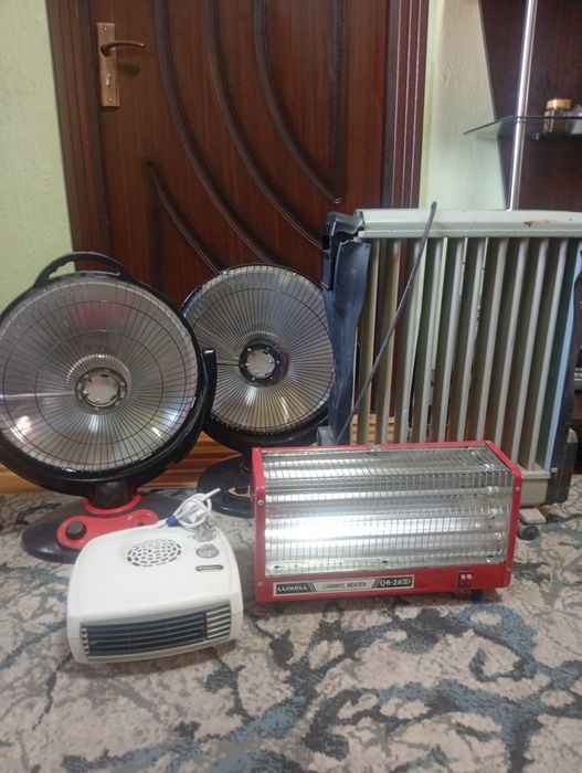 Обогреватели в рабочем состоянии.