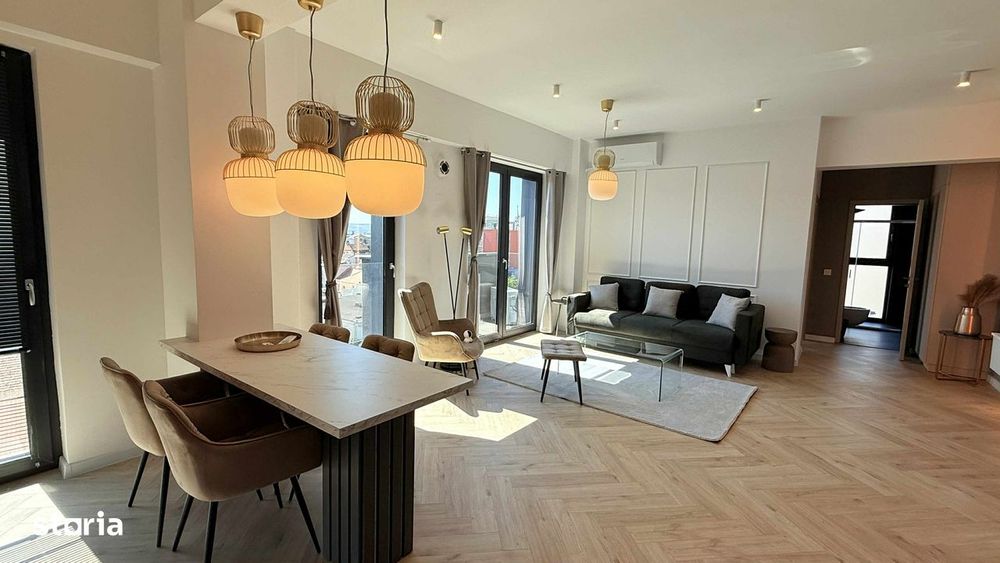 Apartament cu 2 camere mobilat lux, Ultracentral, Parcare Subterana
