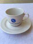 Ceasca de cafea cu farfurioara din portelan