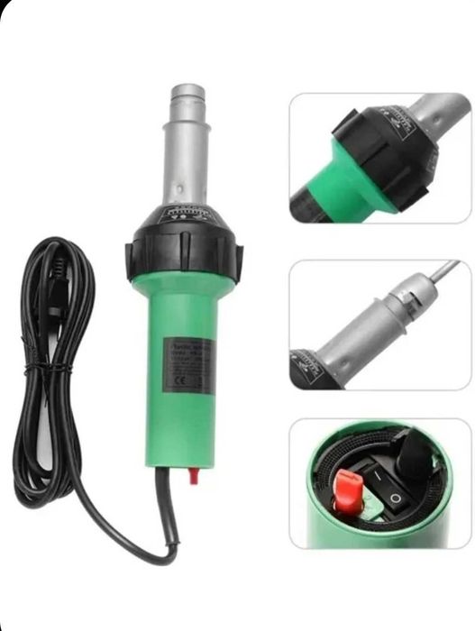 Фен строительный с регулировкой температуры для сварки