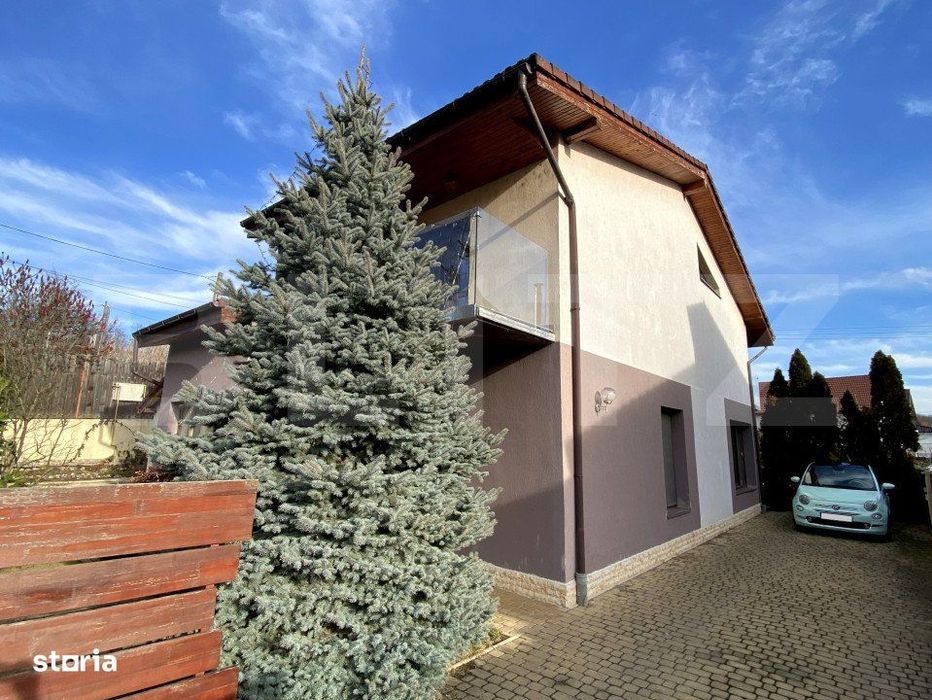 Casa individuala la cheie: 5 camere, 165 mp utili, 600 mp teren,  zona
