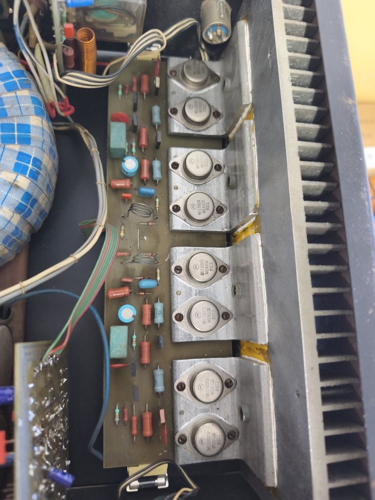 Statie Amplificator Rusesc Fantom CX1000 Cross-over.
